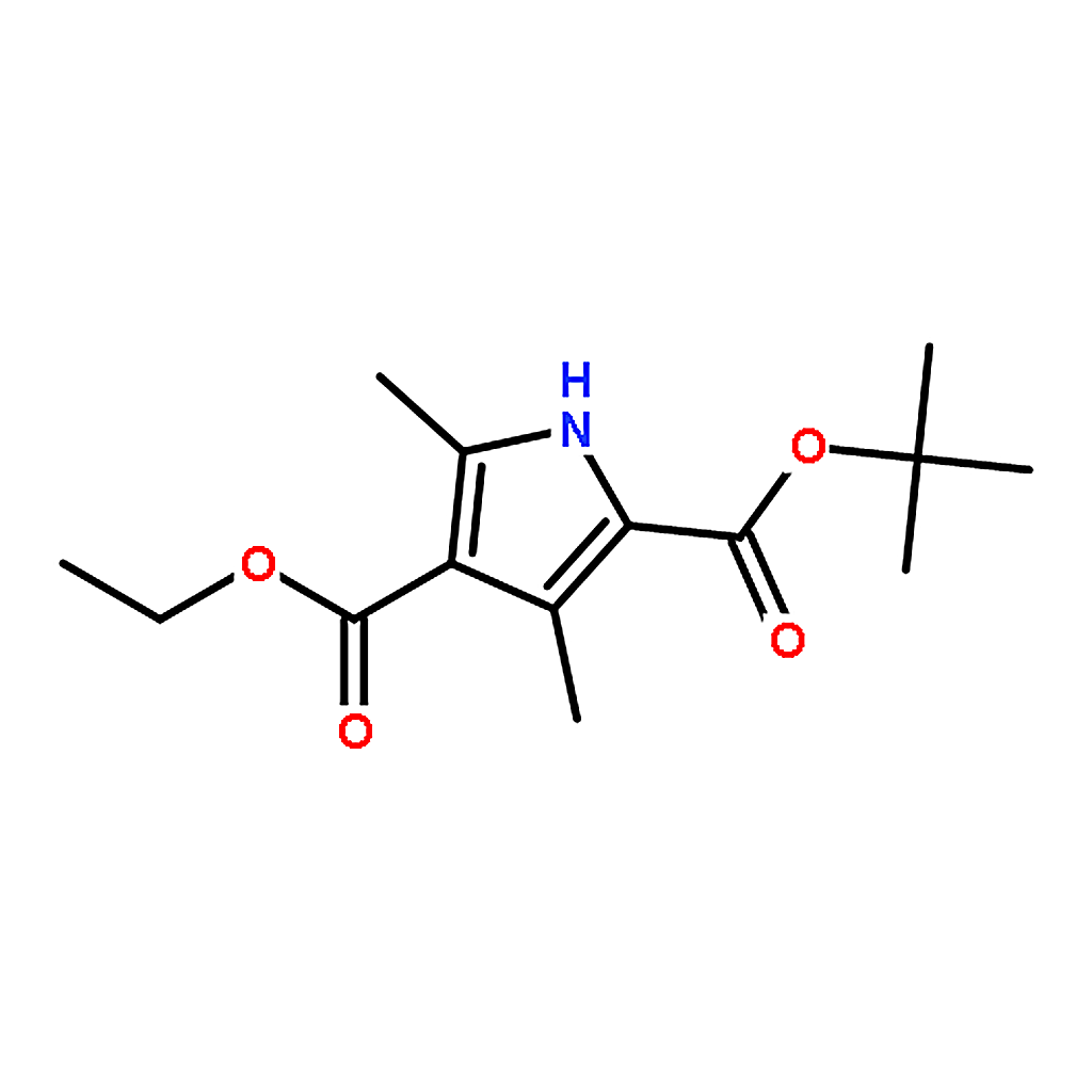 RHAWN 3,5-DIMETHYLPYRROLE-2,4-DICARBOXYLIC ACID 4-ETHYL ESTER-2-T-BUTYL ESTER