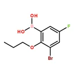 RHAWN (3-Bromo-5-fluoro-2-propoxyphenyl)boronic acid