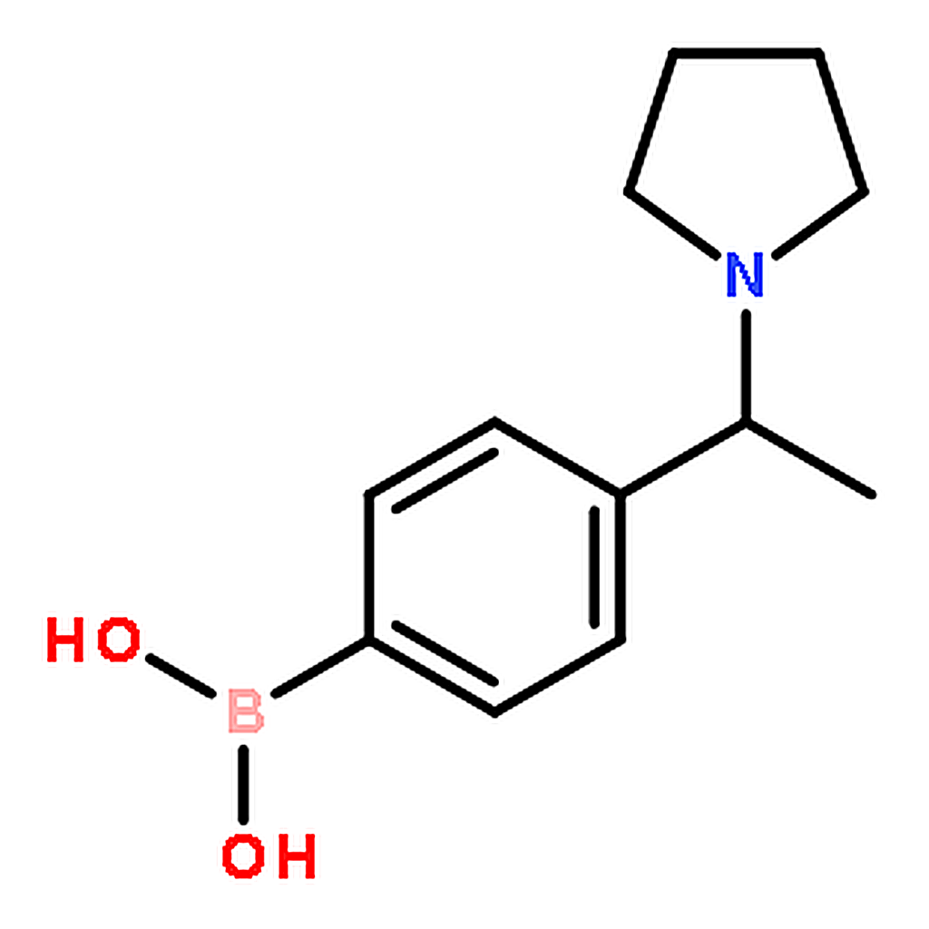 RHAWN (4-(1-(Pyrrolidin-1-yl)ethyl)phenyl)boronic acid