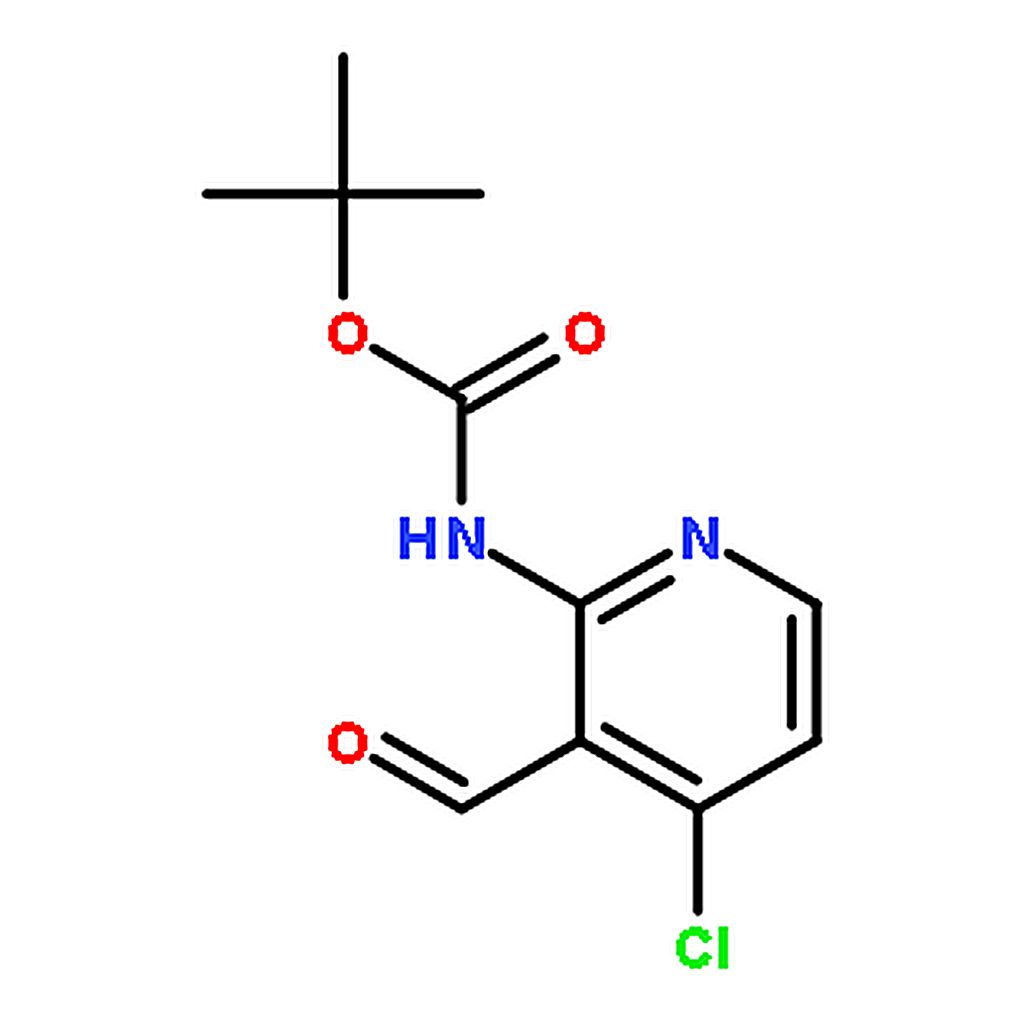 RHAWN tert-Butyl (4-chloro-3-formylpyridin-2-yl)carbamate