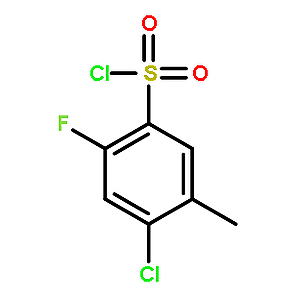 RHAWN 4-Chloro-2-fluoro-5-methylbenzene-1-sulfonyl chloride