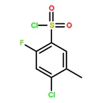 RHAWN 4-Chloro-2-fluoro-5-methylbenzene-1-sulfonyl chloride