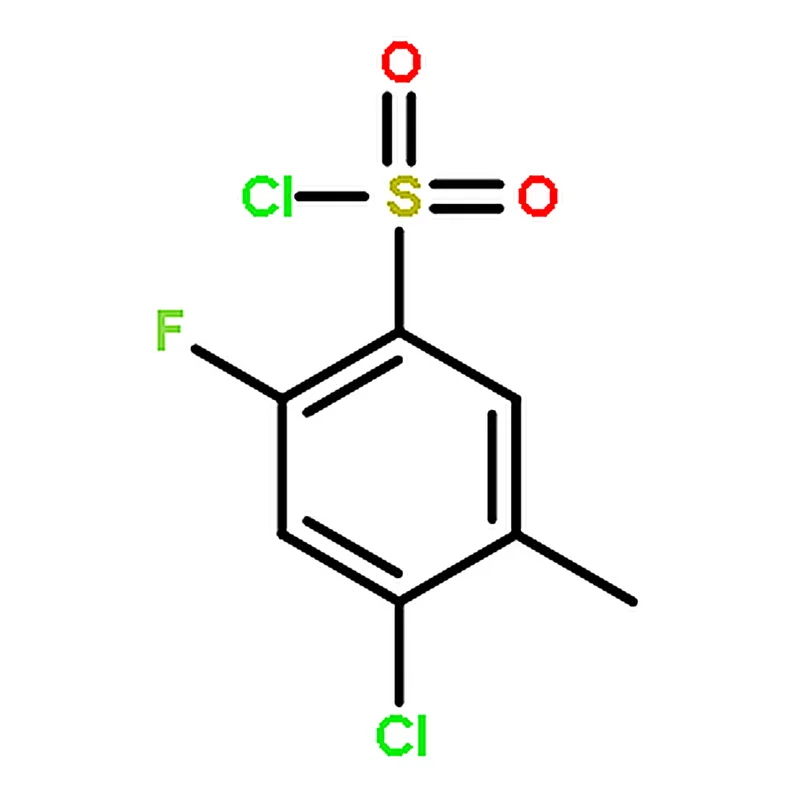 RHAWN 4-Chloro-2-fluoro-5-methylbenzene-1-sulfonyl chloride