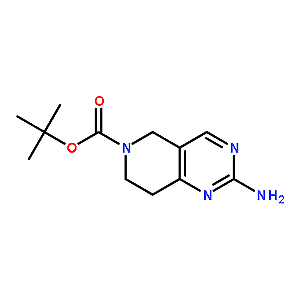 RHAWN tert-Butyl 2-amino-7，8-dihydropyrido[4，3-d]pyrimidine-6(5H)-carboxylate