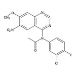 RHAWN N-(3-Chloro-4-fluorophenyl)-N-(7-methoxy-6-nitroquinazolin-4-yl)acetamide