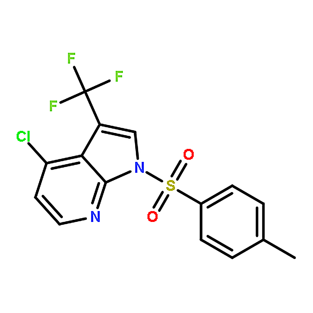 RHAWN 4-Chloro-1-tosyl-3-(trifluoromethyl)-1H-pyrrolo[2,3-b]pyridine