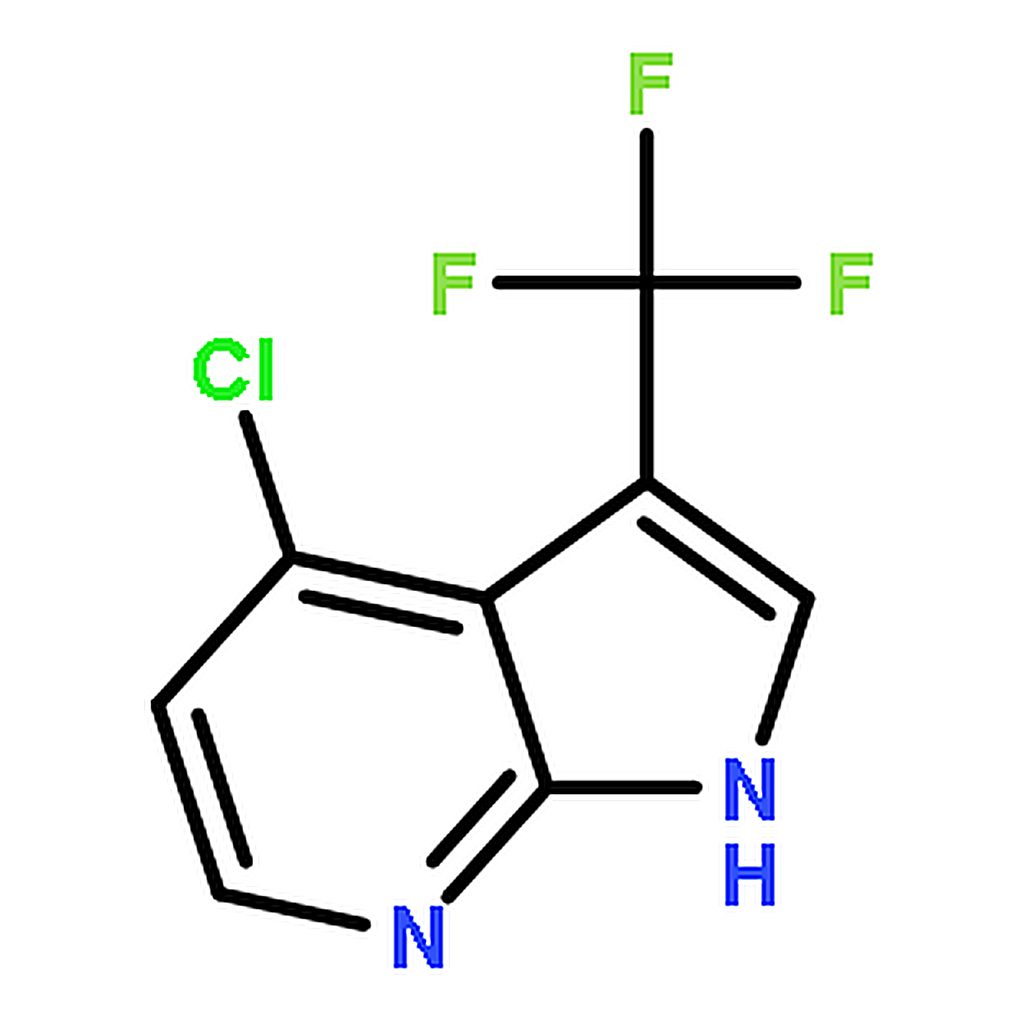 RHAWN 4-Chloro-3-(trifluoromethyl)-1H-pyrrolo[2,3-b]pyridine