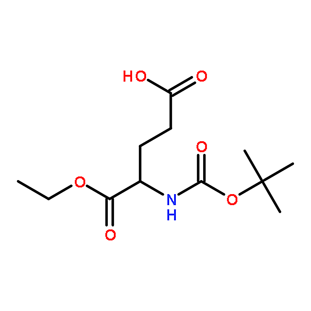 RHAWN (S)-4-((tert-Butoxycarbonyl)amino)-5-ethoxy-5-oxopentanoic acid