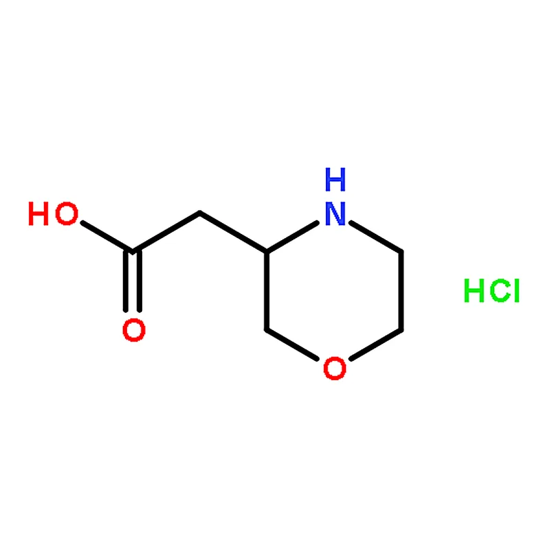 RHAWN 2-(Morpholin-3-yl)acetic acid hydrochloride