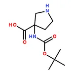RHAWN 3-(Boc-amino)-3-pyrrolidinecarboxylic Acid