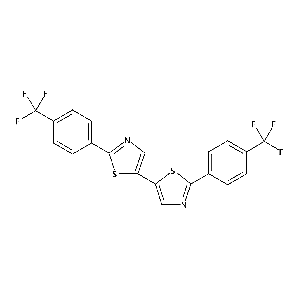 RHAWN 2，2▽-Bis[4-(trifluoromethyl)phenyl]-5，5▽- bithiazole