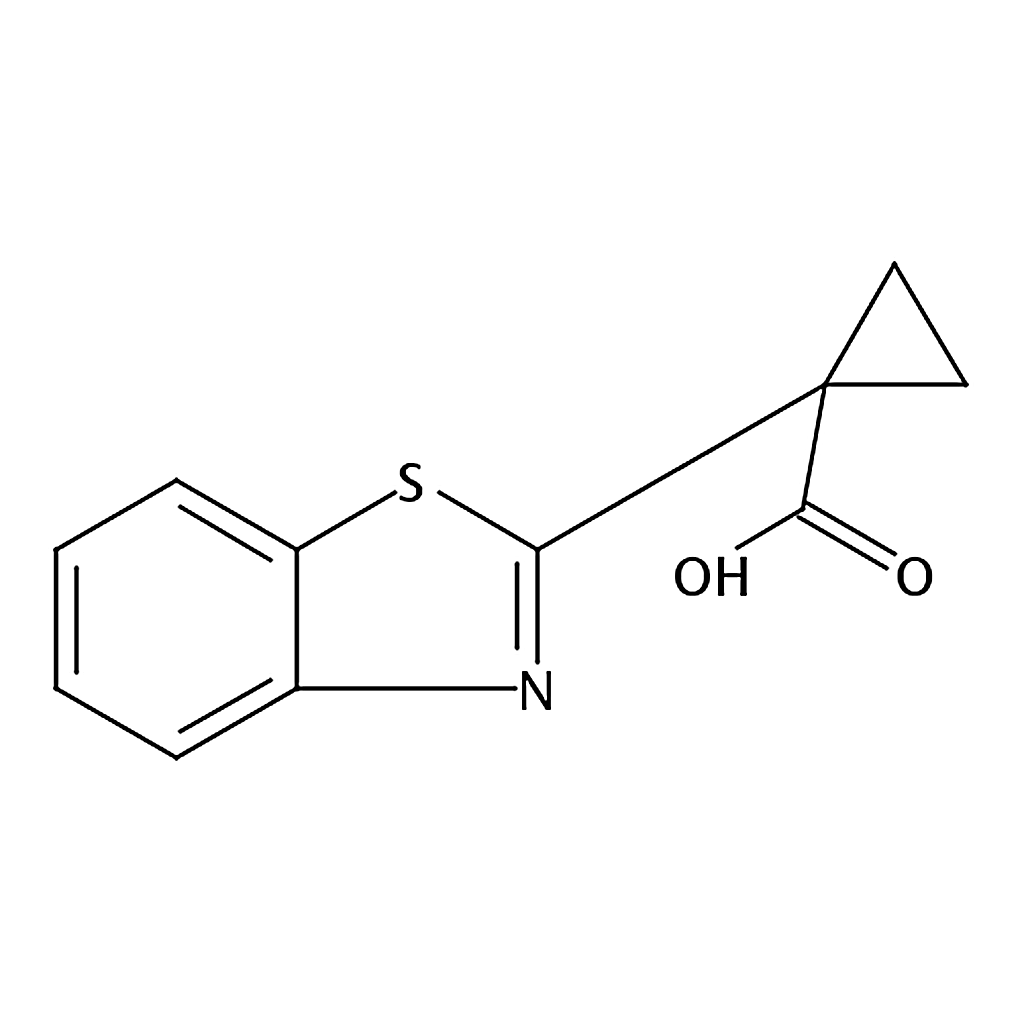 RHAWN 1-(Benzo[d]thiazol-2-yl)cyclopropanecarboxylic acid