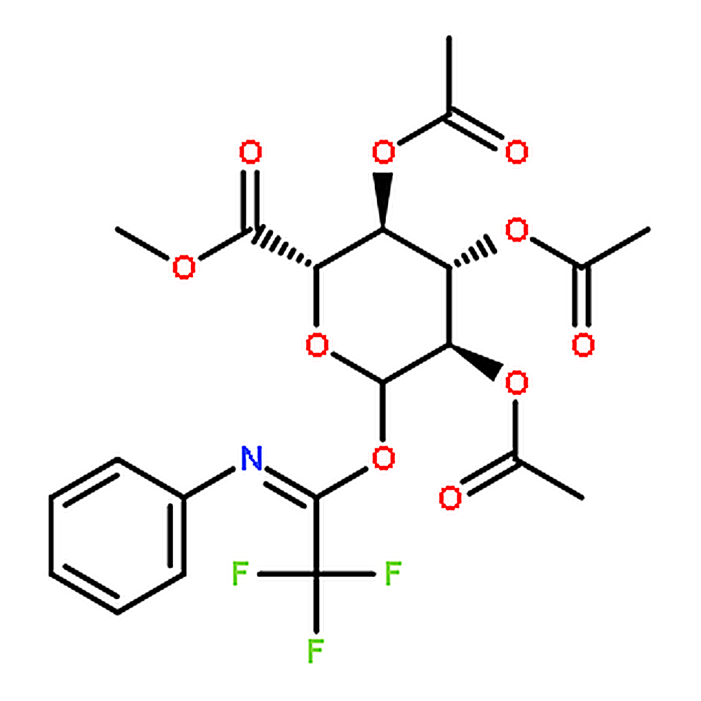 RHAWN 1-(2，2，2-Trifluoro-N-phenylacetimidate)-2，3，4-tri-O-acetyl-D-glucuronic Acid Methyl Ester