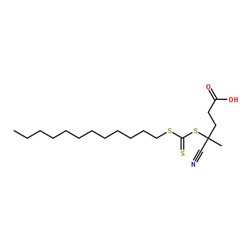 RHAWN 4-Cyano-4-[(dodecylsulfanylthiocarbonyl)sulfanyl]pentanoic acid