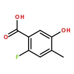 RHAWN 2-Fluoro-5-hydroxy-4-methylbenzoic acid
