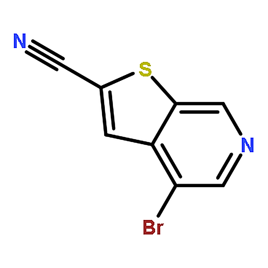 RHAWN 4-Bromothieno[2,3-c]pyridine-2-carbonitrile