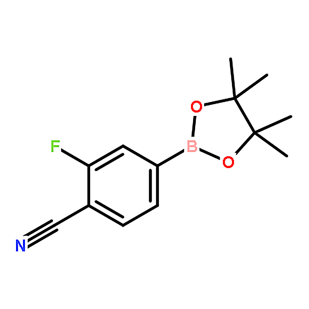RHAWN 2-Fluoro-4-(4,4,5,5-tetramethyl-1,3,2-dioxaborolan-2-yl)benzonitrile