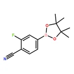 RHAWN 2-Fluoro-4-(4,4,5,5-tetramethyl-1,3,2-dioxaborolan-2-yl)benzonitrile