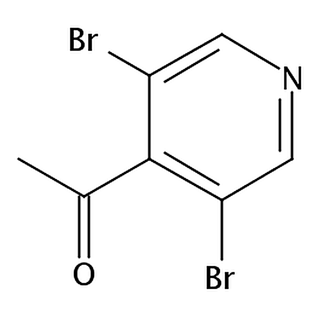 RHAWN 1-(3,5-Dibromopyridin-4-yl)ethanone