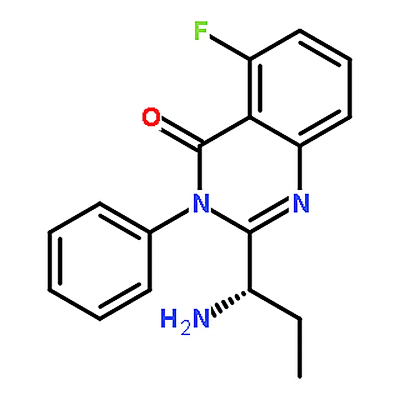 RHAWN (S)-2-(1-Aminopropyl)-5-fluoro-3-phenylquinazolin-4(3H)-one