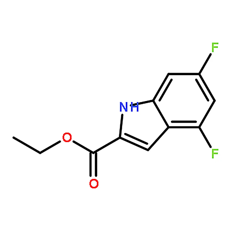RHAWN Ethyl 4,6-difluoro-1H-indole-2-carboxylate