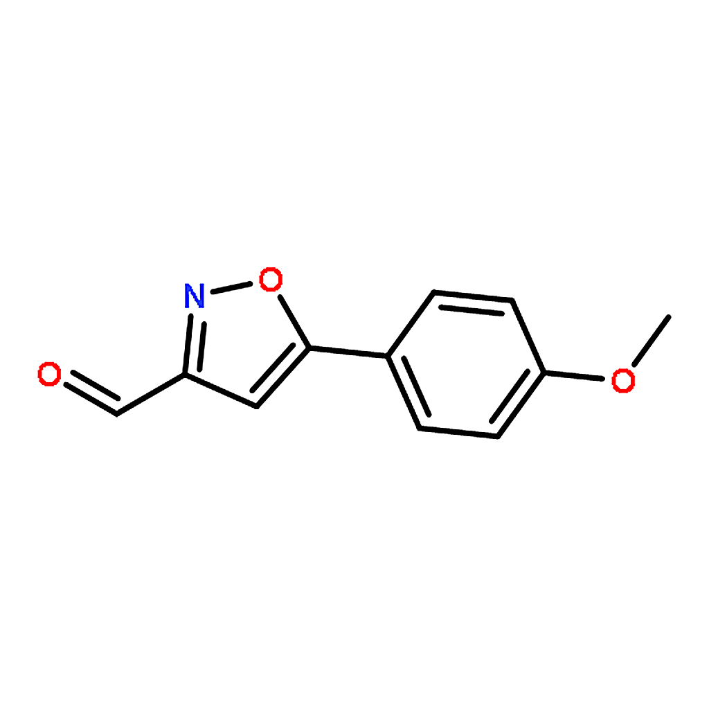 RHAWN 5-(4-Methoxyphenyl)isoxazole-3-carboxaldehyde