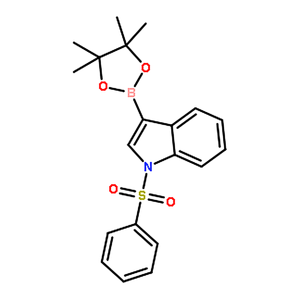 RHAWN 1-(Phenylsulfonyl)-3-(4,4,5,5-tetramethyl-1,3,2-dioxaborolan-2-yl)-1H-indole