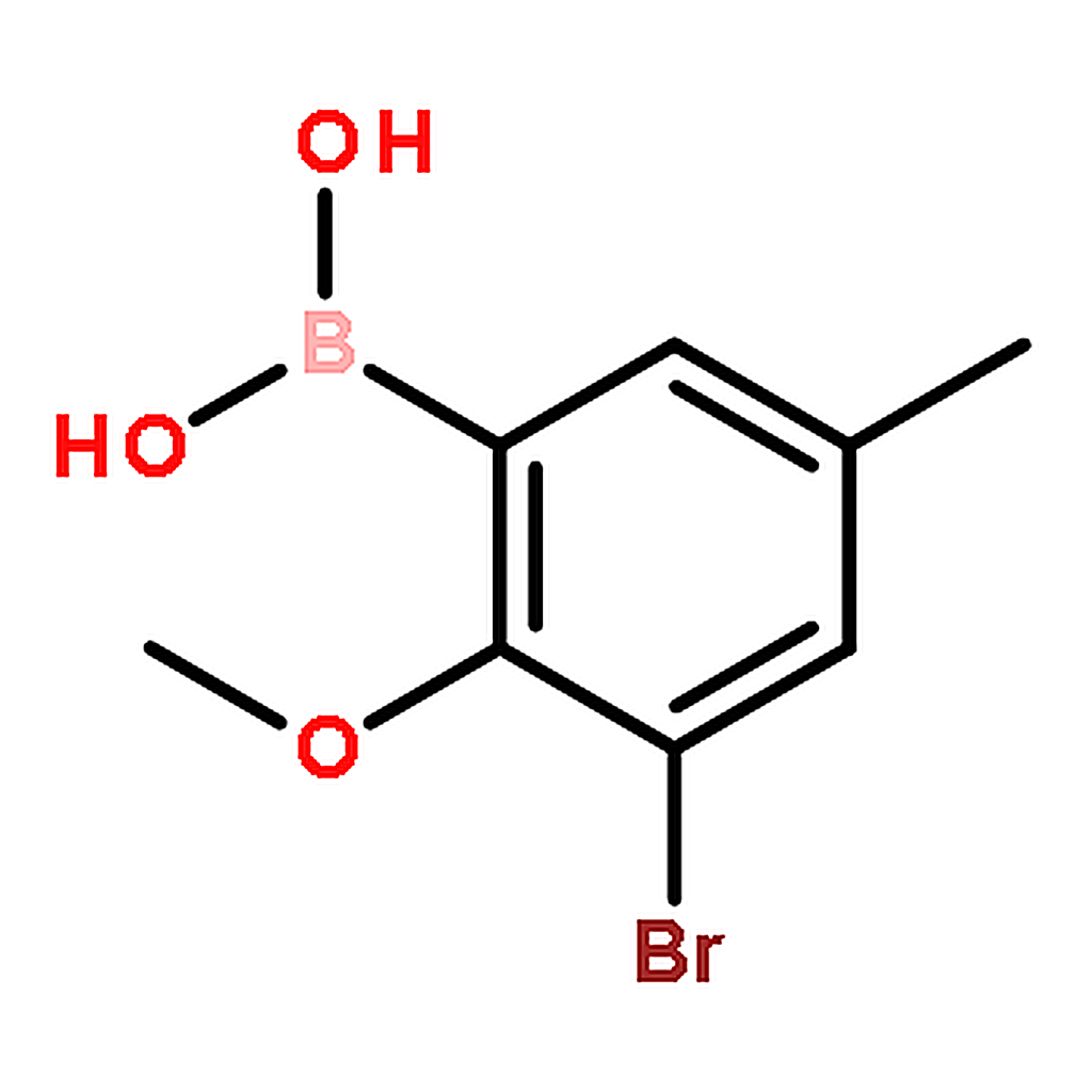 RHAWN (3-Bromo-2-methoxy-5-methylphenyl)boronic acid