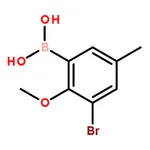 RHAWN (3-Bromo-2-methoxy-5-methylphenyl)boronic acid