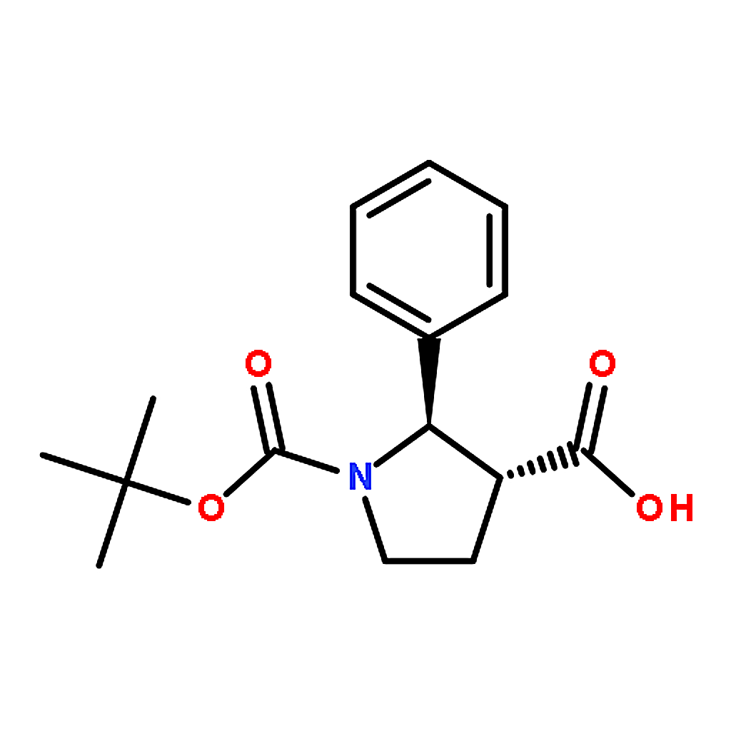 RHAWN TRANS-1-BOC-2-PHENYL-PYRROLIDINE-3-CARBOXYLIC ACID