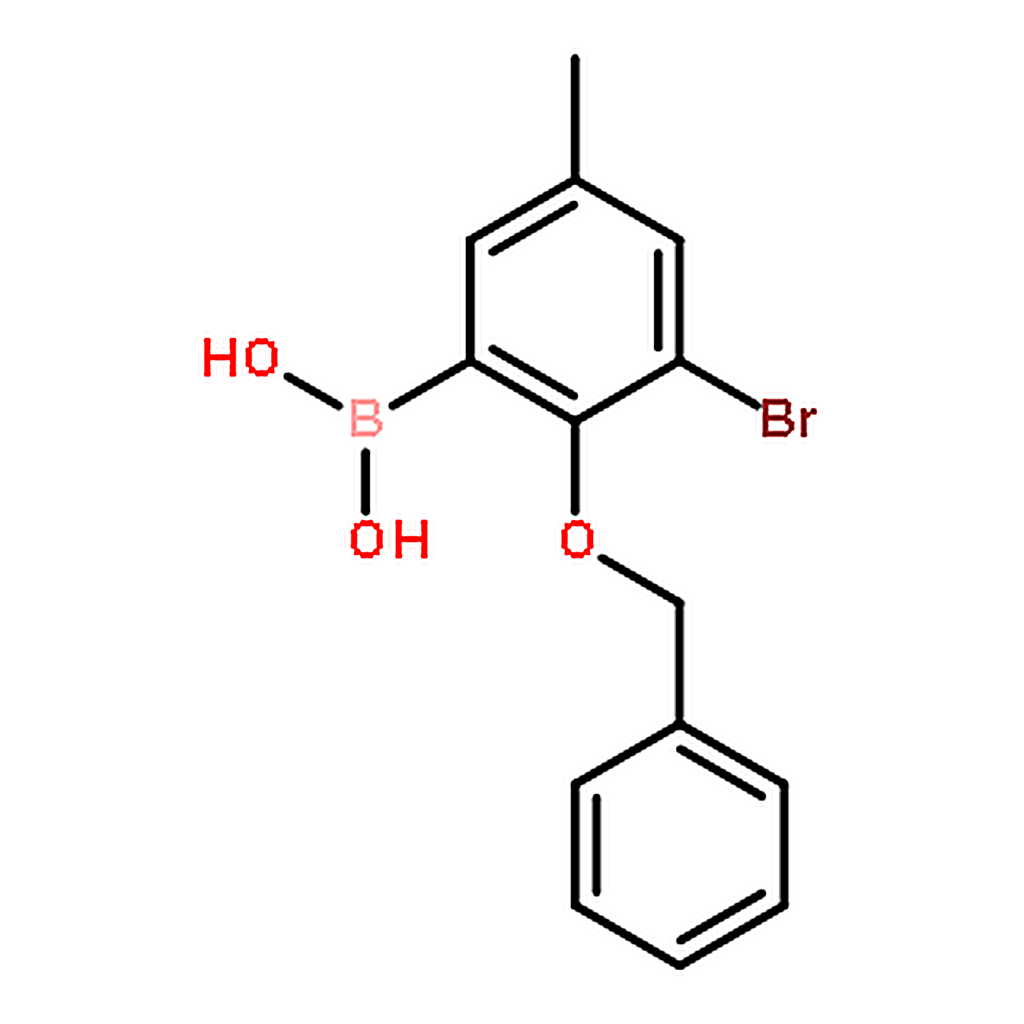 RHAWN 2-Benzyloxy-3-bromo-5-methylphenylboronic acid(contains varying amounts of Anhydride)