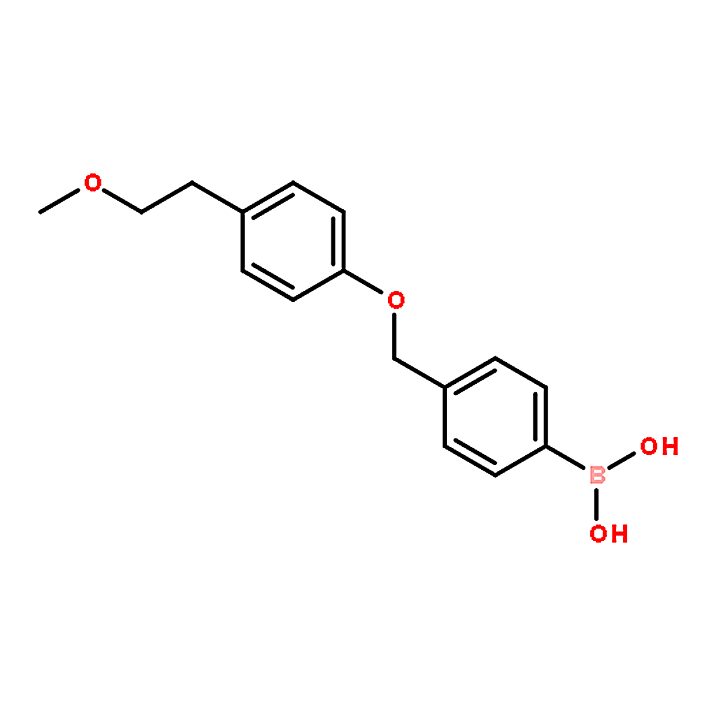 RHAWN (4-((4-(2-Methoxyethyl)phenoxy)methyl)phenyl)boronic acid