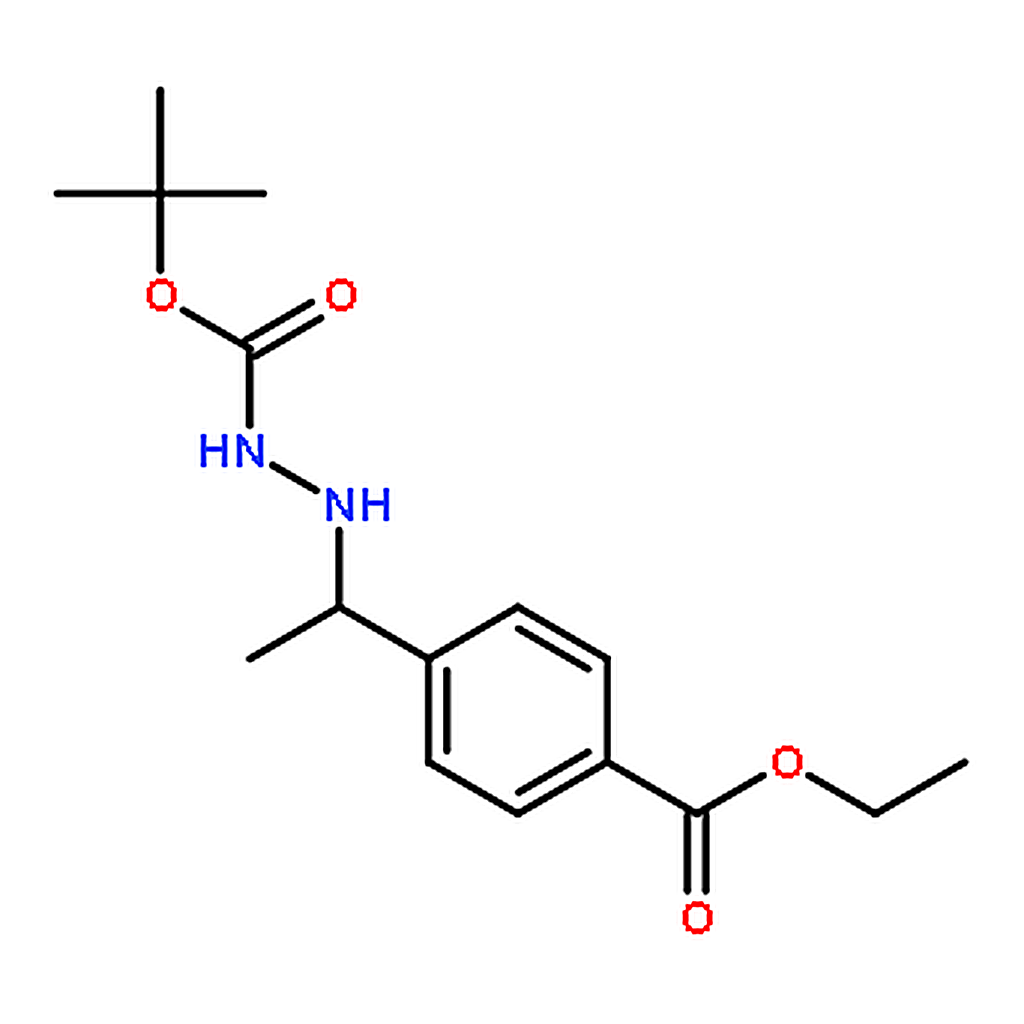 RHAWN Tert-Butyl 2-(1-(4-(Ethoxycarbonyl)Phenyl)Ethyl)Hydrazinecarboxylate