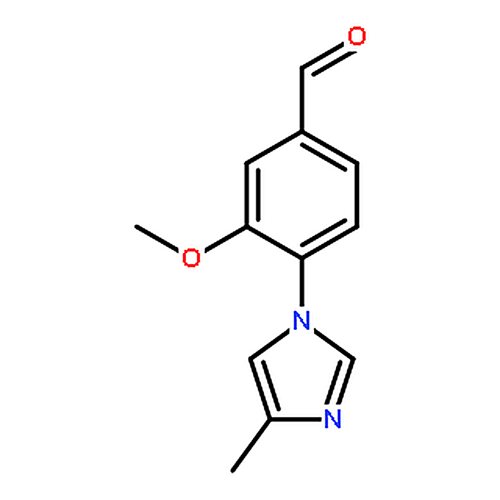 RHAWN 3-Methoxy-4-(4-methyl-1H-imidazol-1-yl)benzaldehyde