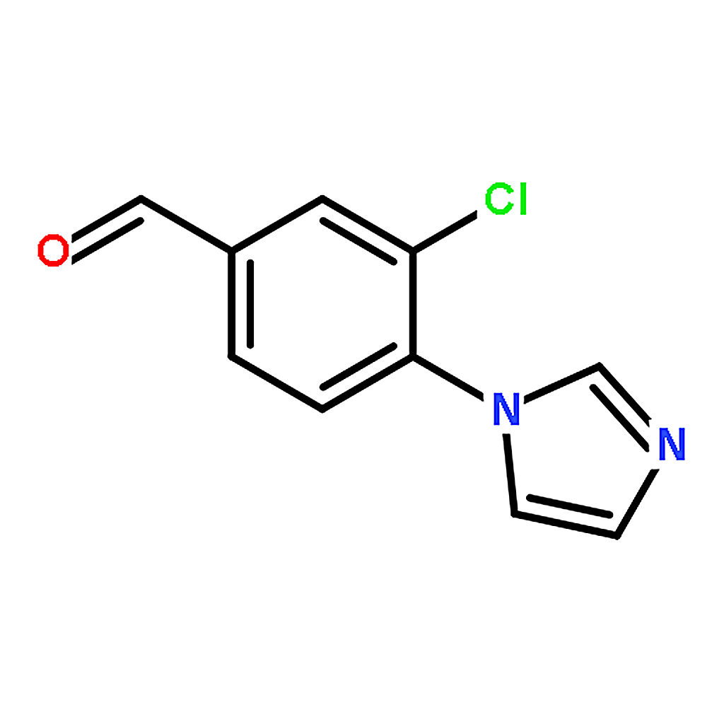 RHAWN 3-Chloro-4-(1-imidazolyl)benzaldehyde