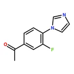 RHAWN 3’-Fluoro-4’-(1-imidazolyl)acetophenone