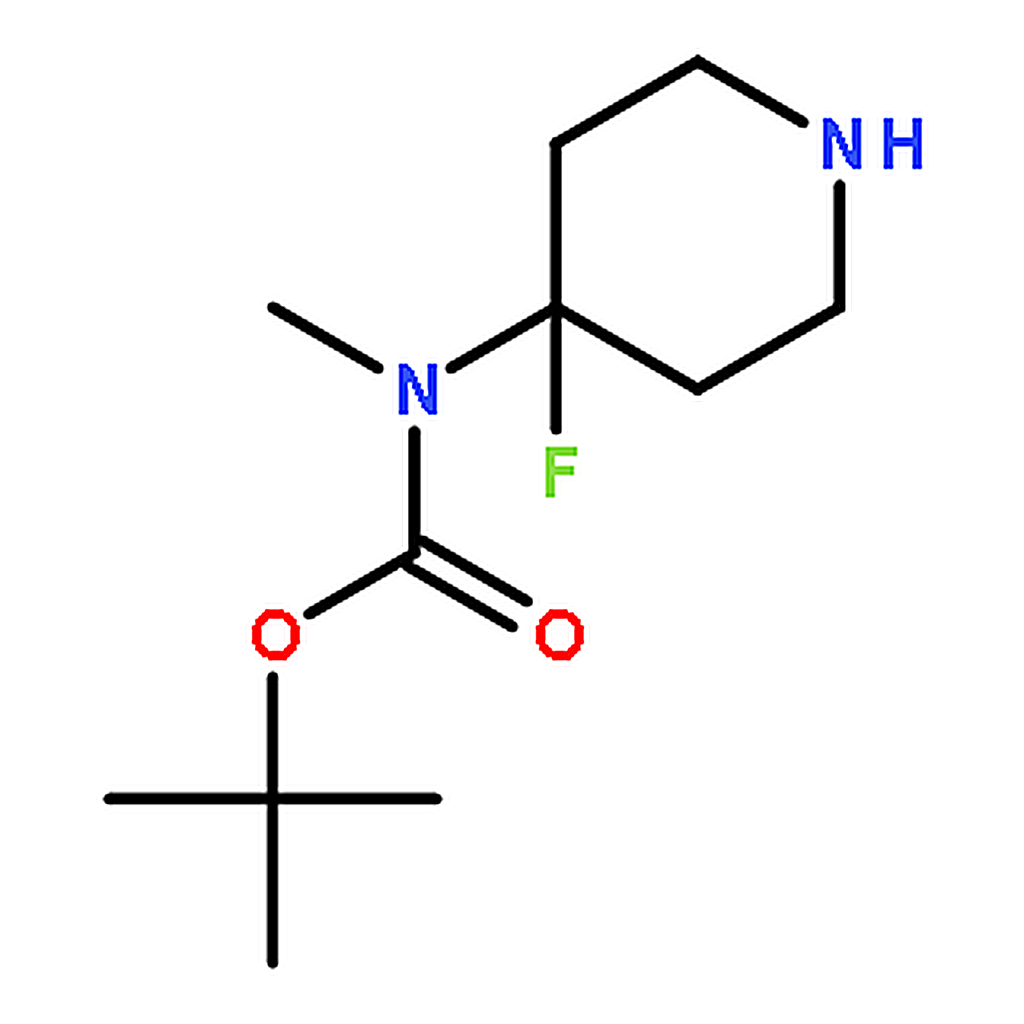 RHAWN tert-Butyl ((4-fluoropiperidin-4-yl)methyl)carbamate