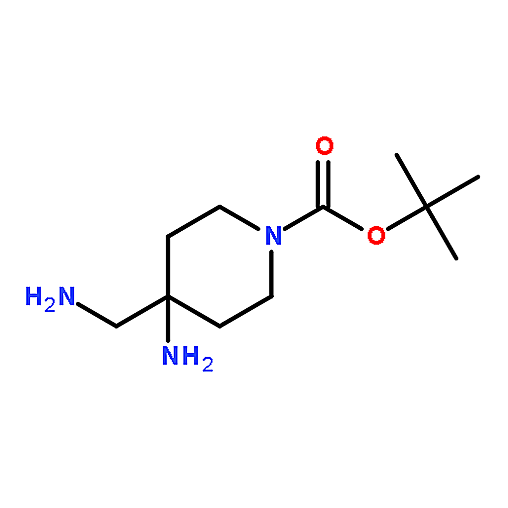 RHAWN tert-Butyl 4-amino-4-(aminomethyl)piperidine-1-carboxylate