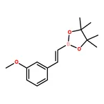 RHAWN trans-2-(3-Methoxyphenyl)vinylboronic acid pinacol ester