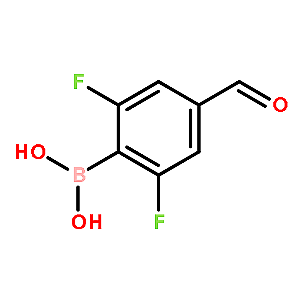RHAWN (2,6-Difluoro-4-formylphenyl)boronic acid
