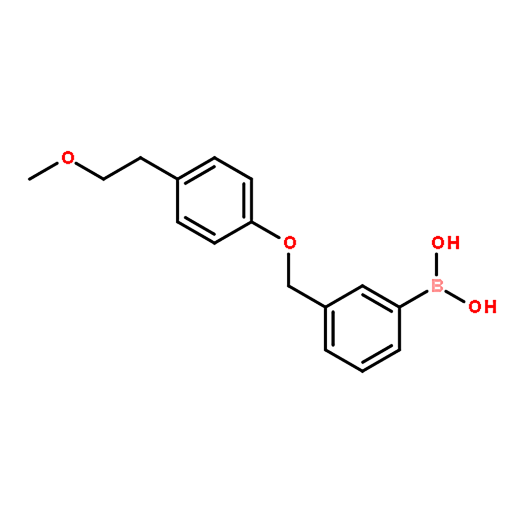 RHAWN (3-((4-(2-Methoxyethyl)phenoxy)methyl)phenyl)boronic acid