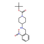 RHAWN tert-Butyl 4-(2-nitrobenzylamino)piperidine-1-carboxylate