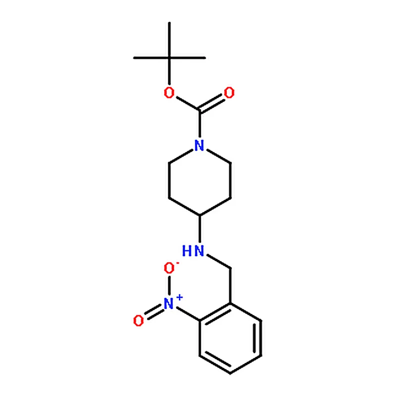 RHAWN tert-Butyl 4-(2-nitrobenzylamino)piperidine-1-carboxylate