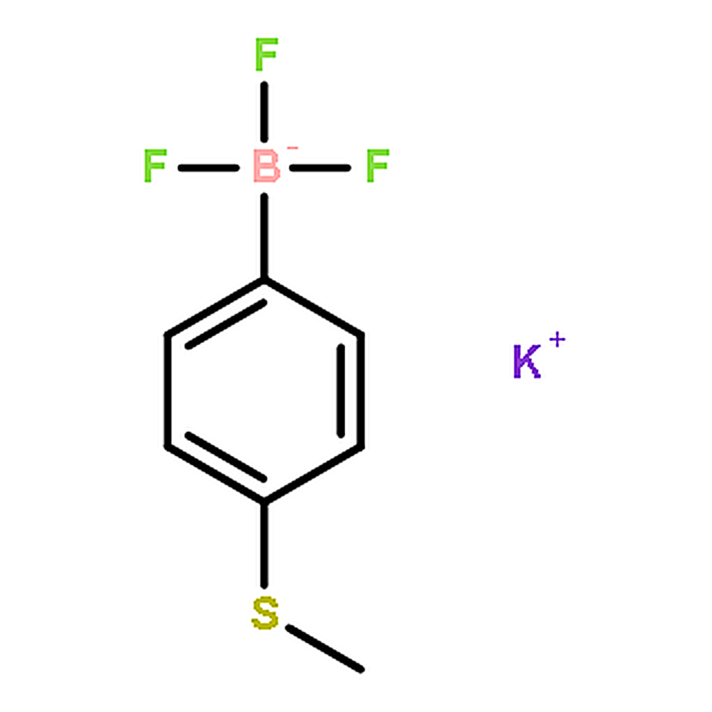 RHAWN potassium trifluoro[4-(methylsulfanyl)phenyl]borate(1-)