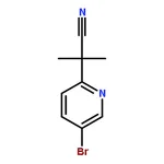 RHAWN 2-(5-Bromopyridin-2-yl)-2-methylpropanenitrile