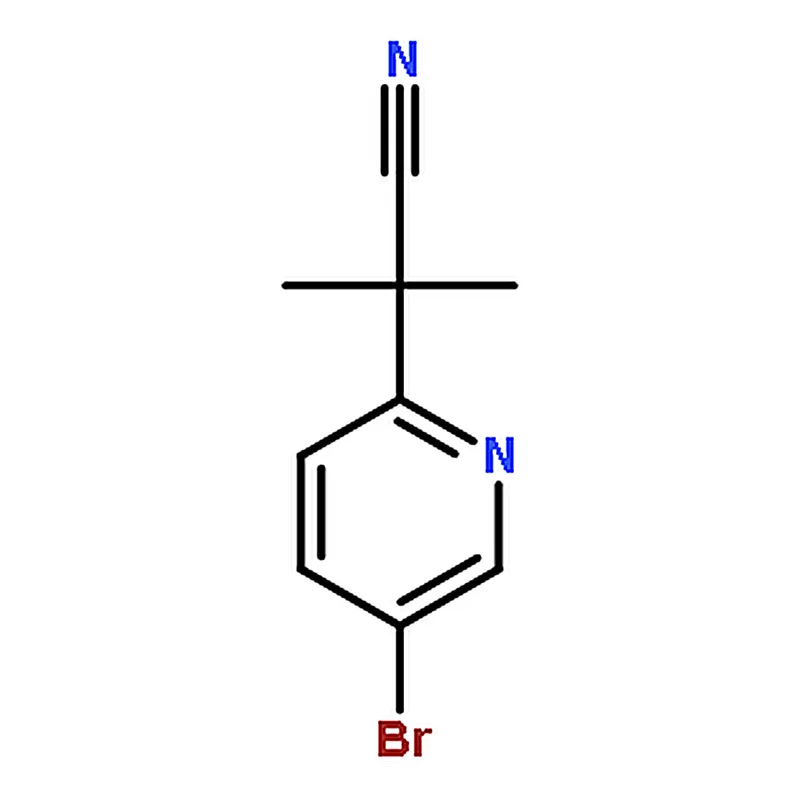 RHAWN 2-(5-Bromopyridin-2-yl)-2-methylpropanenitrile