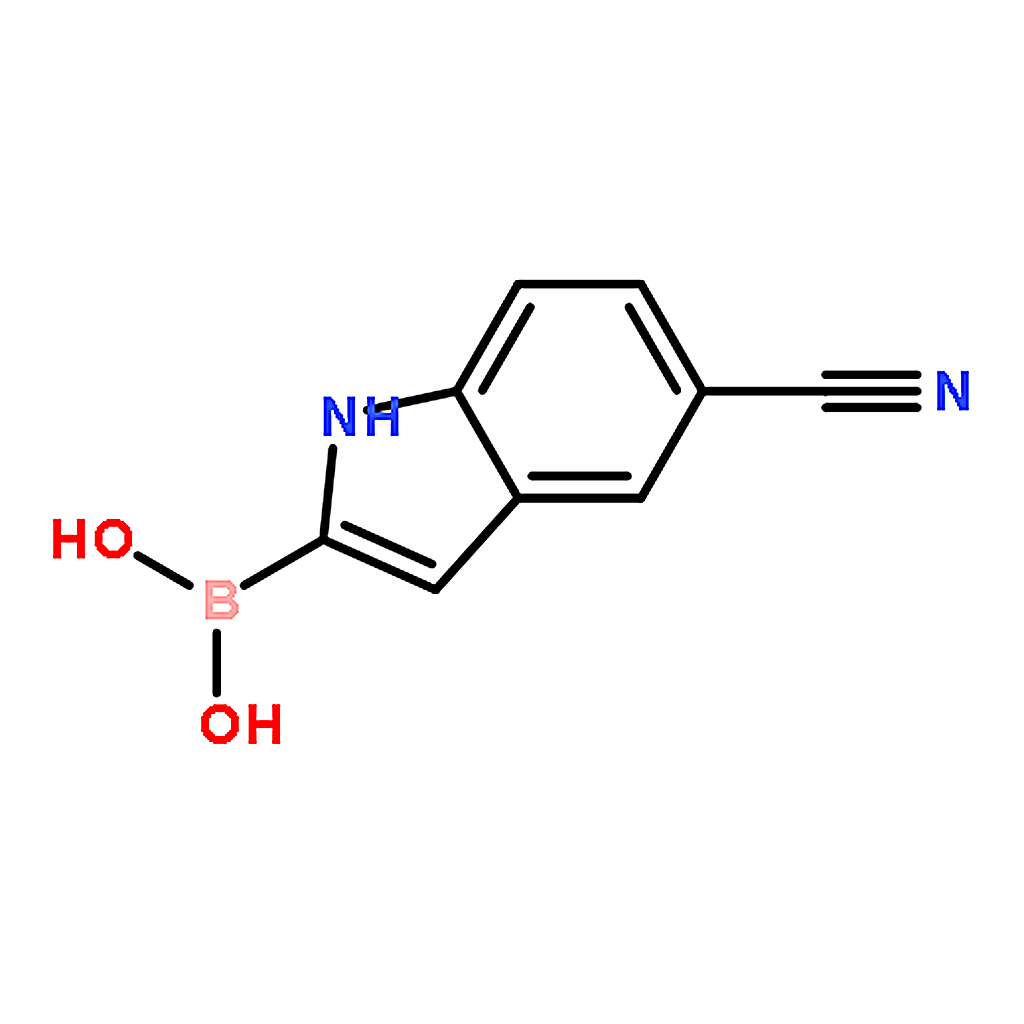 RHAWN (5-cyano-1H-indol-2-yl)boronic acid