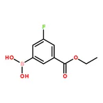RHAWN 3-Fluoro-5-ethoxycarbonylphenylboronic acid