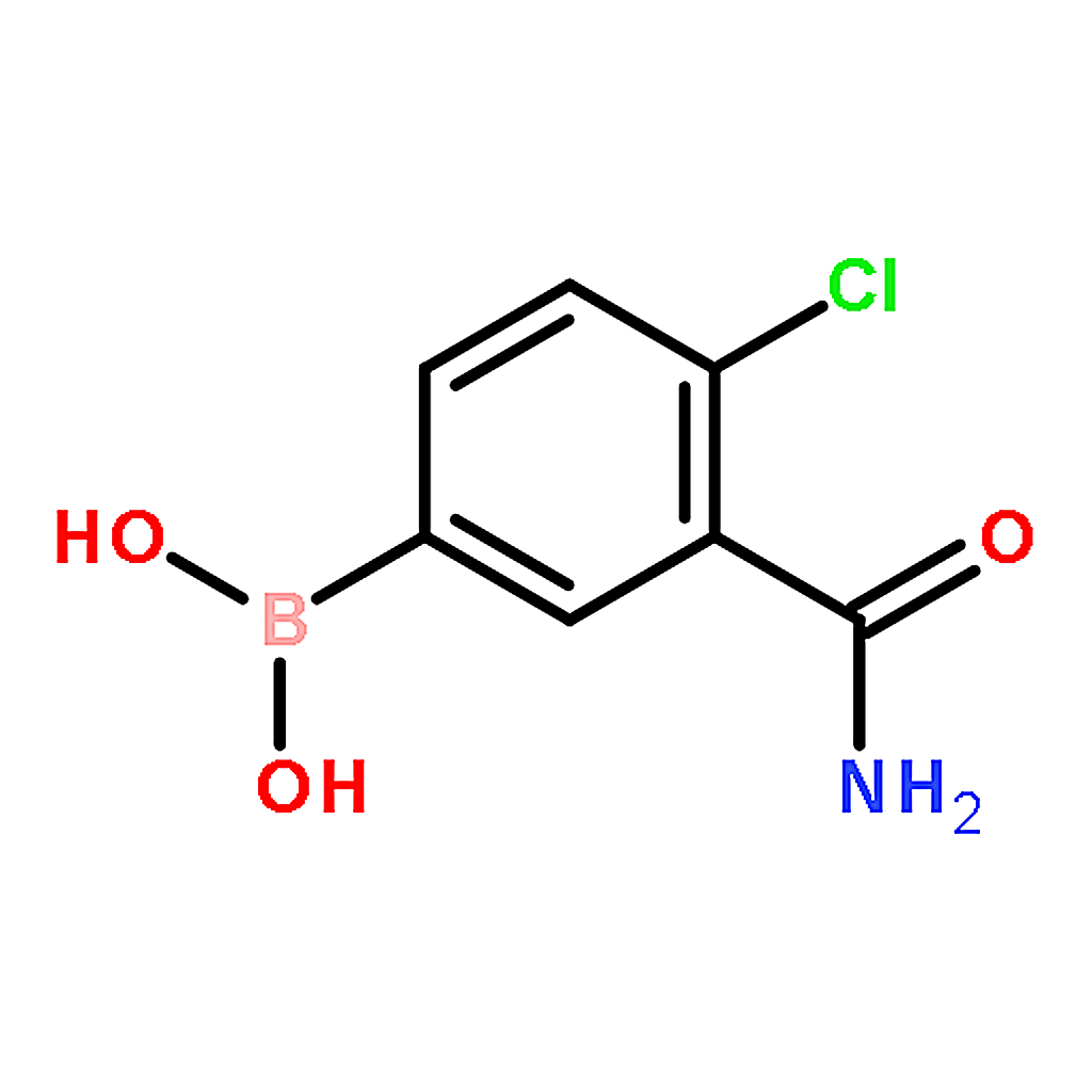 RHAWN (3-carbamoyl-4-chloro-phenyl)boronic acid