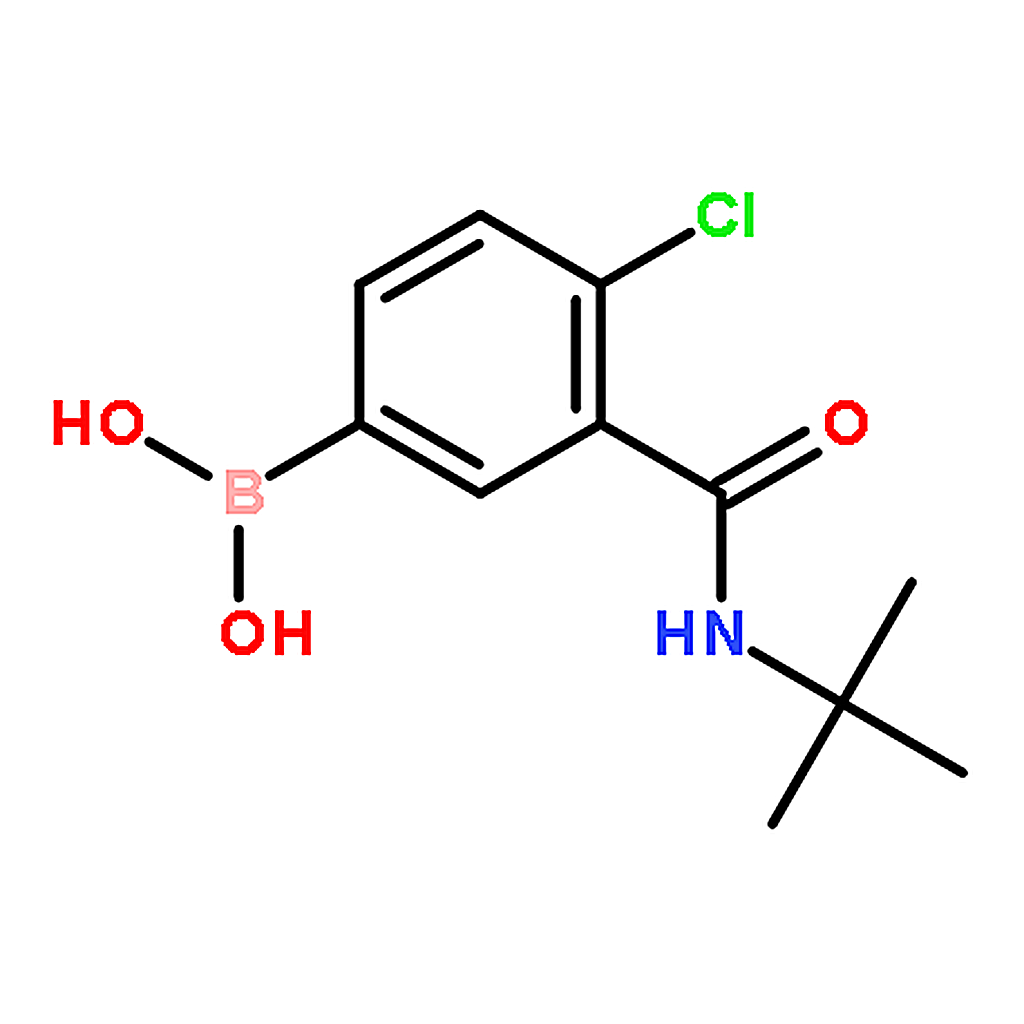 RHAWN (3-(tert-Butylcarbamoyl)-4-chlorophenyl)boronic acid